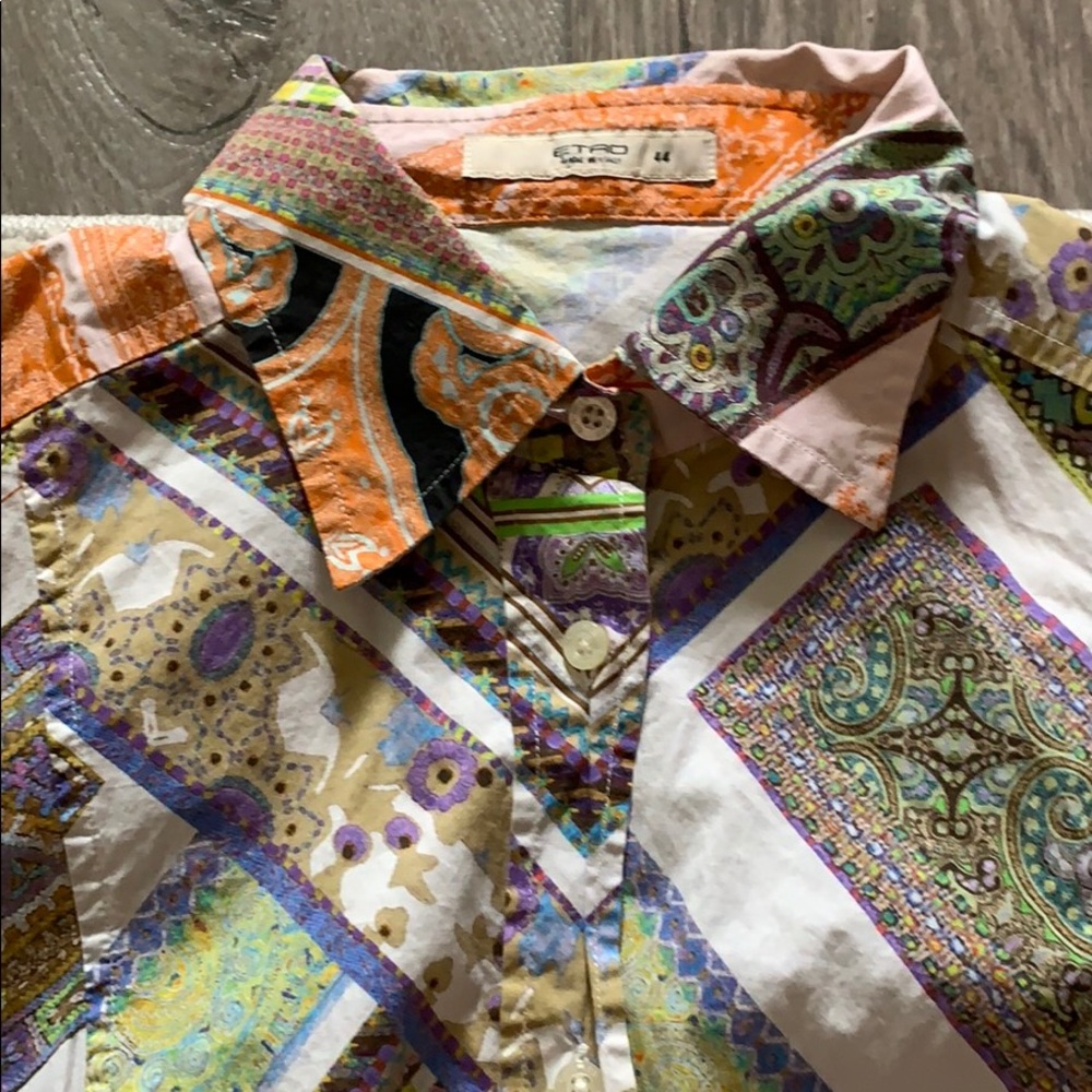 Etro women’s button down shirt